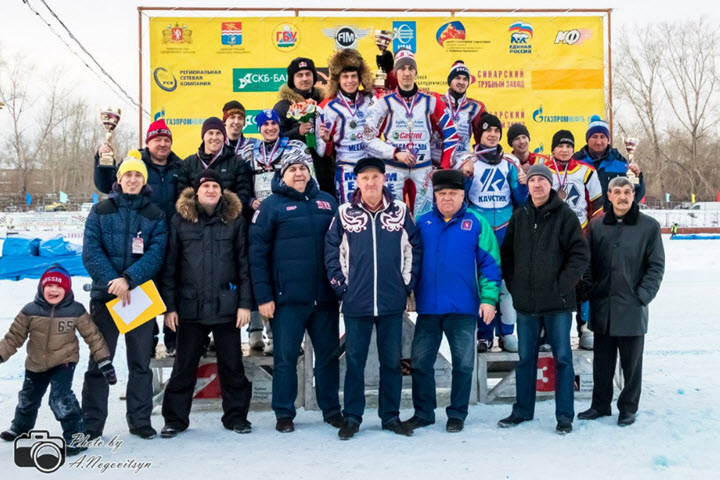 Победители и призеры этапов Суперлиги по мотогонкам на льду