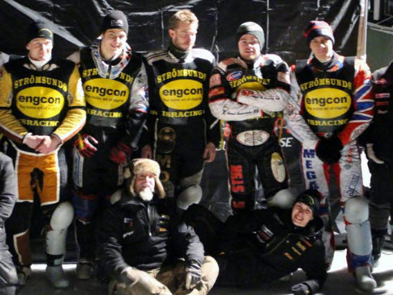 Российские мотогонщики выступили в Командном Чемпионате Швеции