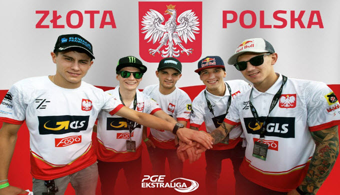 Сборная Польши - чемпионы Мира по спидвею 2017 года